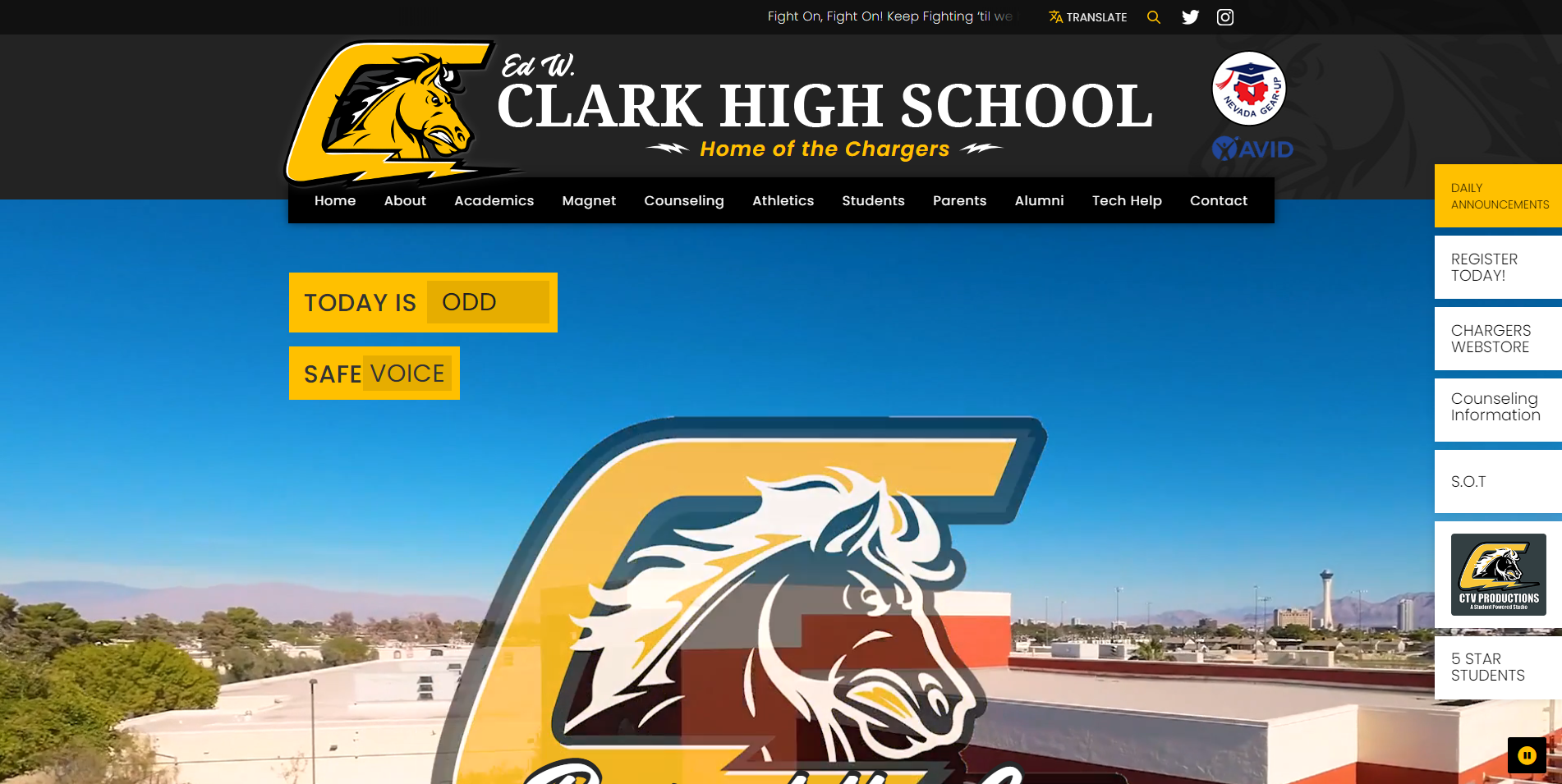 Ed W. Clark High School