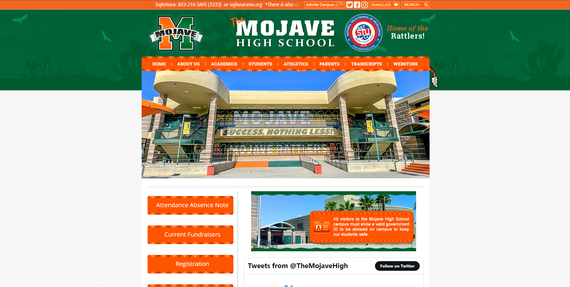 The Mojave High School